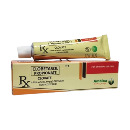 Image of CLOVATE CLOBETASOL PROPIONATE 0.05% (0.5MG / G) OINTMENT 15G