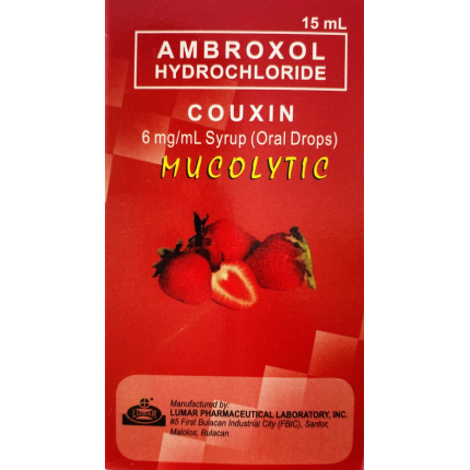 Image of COUXIN AMBROXOL 6MG / ML ORAL DROPS 15ML