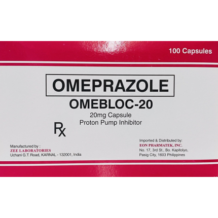 Image of OMEBLOC-20 OMEPRAZOLE 20MG - 1 CAPSULE