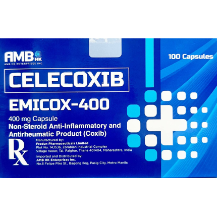 Image of EMICOX-400 CELECOXIB 400MG -1 CAPSULE