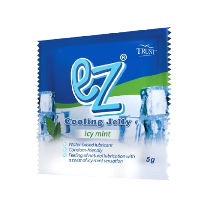 Image of EZ COOLING JELLY ICY MINT LUBRICANT 5G