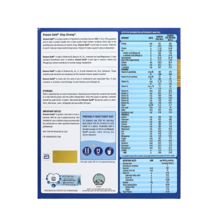 Image of ENSURE GOLD VANILLA MILK 150G 1'S