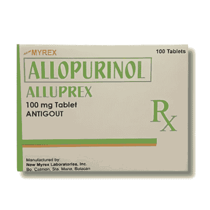 ALLUPREX Allopurinol 100mg - 1 Tablet price in the Philippines | MedsGo ...