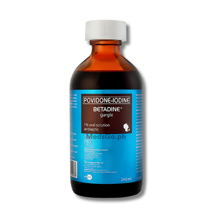 Image of BETADINE POVIDONE IODINE GARGLE 240ML
