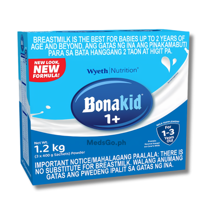 Image of BONAKID 1+ MILK FOR 1-3 YEARS OLD 1.2KG