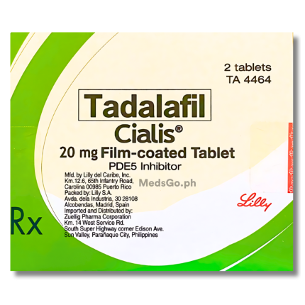 Image of CIALIS TADALAFIL 20MG - 4 TABS
