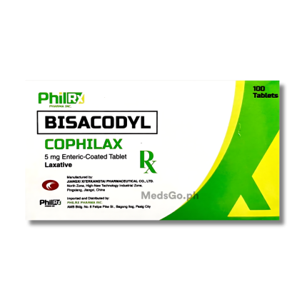 Image of COPHILAX BISACODYL 5MG - 1 TABLET