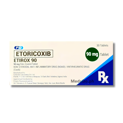 Image of ETIROX 90 ETORICOXIB 90MG - 1 TABLET