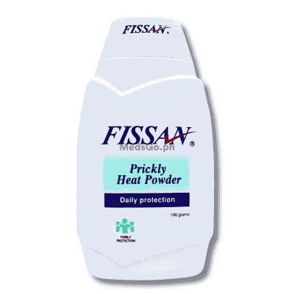 FISSAN Prickly Heat Powder 100g price in the Philippines | MedsGo Pharmacy