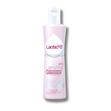 Image of LACTACYD PRO SENSITIVE FEMININE WASH 150ML