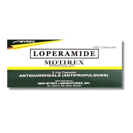 Image of MOTIREX LOPERAMIDE 2MG - 1 BOX X 100 CAPS