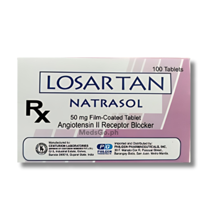 Image of NATRASOL LOSARTAN 50MG - 1 BOX X 100 TABS