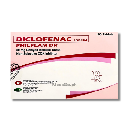 Image of PHILFLAM DR DICLOFENAC 50MG - 1 TABLET
