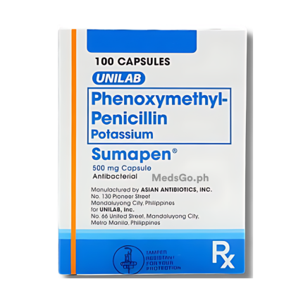 Image of SUMAPEN PHENOXYMETHYLPENICILLIN POTASSIUM 500MG CAPSULE 1'S
