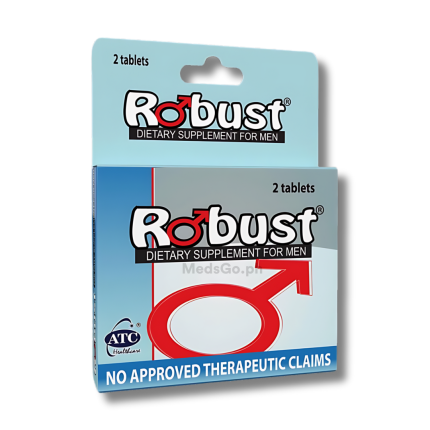 Image of ROBUST 1 BOX X 2 TABS - DIETARY SUPPLEMENT FOR MEN