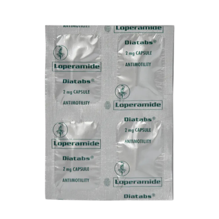 Image of DIATABS LOPERAMIDE 2MG - 1 BOX X 100 CAPS
