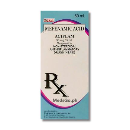 Image of ACIFLAM MEFENAMIC ACID 50MG / 5ML SUSPENSION 60ML