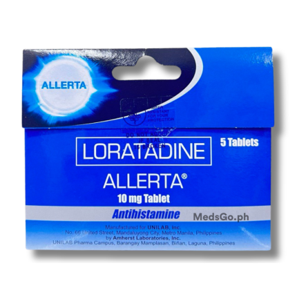 Image of ALLERTA LORATADINE 10MG - 1 PACK X 5 TABS