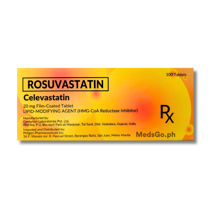 Image of CELEVASTATIN ROSUVASTATIN 20MG - 1 TABLET