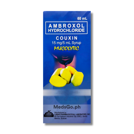 Image of COUXIN AMBROXOL HYDROCHLORIDE 15MG / 5ML SYRUP 60ML