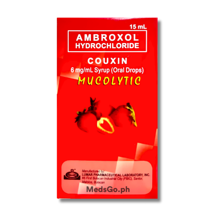 Image of COUXIN AMBROXOL 6MG / ML ORAL DROPS 15ML