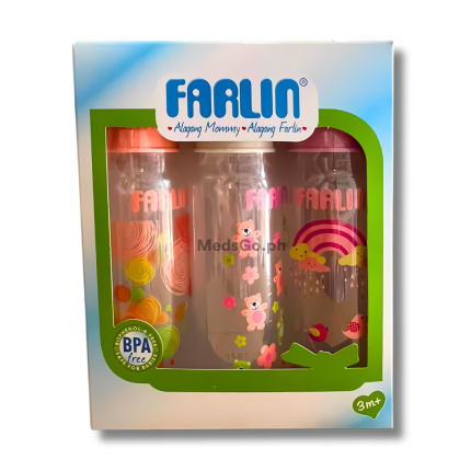 Image of FARLIN DECORATED BOTTLE 8OZ 1'S