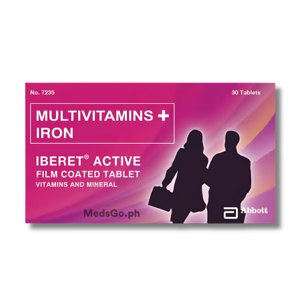 Image of IBERET ACTIVE MULTIVITAMINS / IRON - 1 TABLET