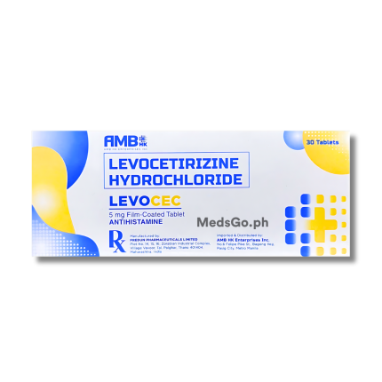 Image of LEVOCEC LEVOCETIRIZINE 5MG - 1 TABLET