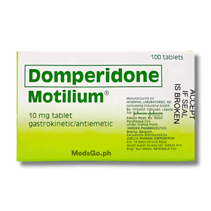 MOTILIUM Domperidone 10mg - 1 Tablet price in the Philippines | MedsGo ...