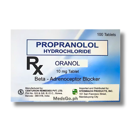 Image of ORANOL PROPRANOLOL 10MG - 1 TABLET