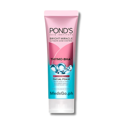 Image of POND'S BRIGHT MIRACLE ULTIMATE ACNE SOLUTION THYMO-BHA FACIAL FOAM 100G