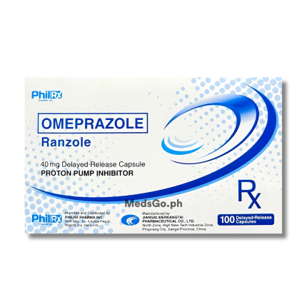 Image of RANZOLE OMEPRAZOLE 40MG - 1 DELAYED-RELEASE CAPSULE