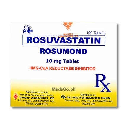 Image of ROSUMOND ROSUVASTATIN 10MG - 1 TABLET