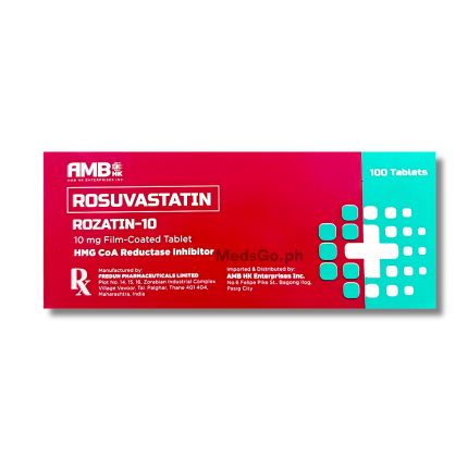 Image of ROZATIN-10 ROSUVASTATIN 10MG - 1 TABLET