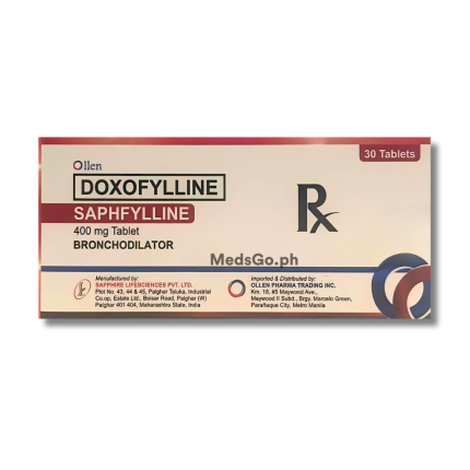 Image of SAPHFYLLINE DOXOFYLLINE 400MG - 1 TABLET