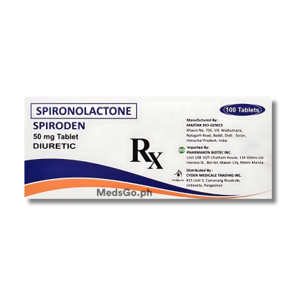 Image of SPIRODEN SPIRONOLACTONE 50MG - 1 TABLET