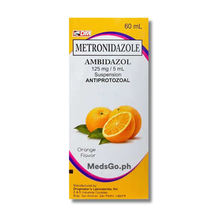 Image of AMBIDAZOL METRONIDAZOLE 125MG / 5ML SUSPENSION 60ML