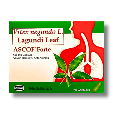 Image of ASCOF FORTE 1 CAPSULE - LAGUNDI 600MG