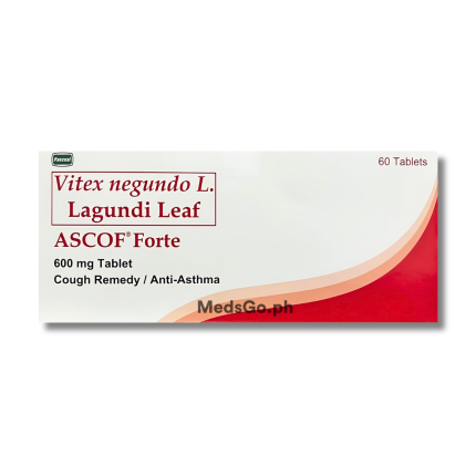 Image of ASCOF FORTE LAGUNDI 600MG - 1 TABLET
