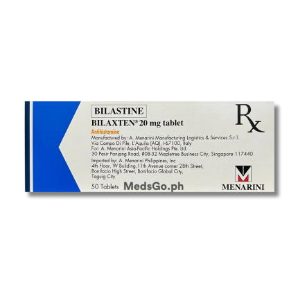 Image of BILAXTEN BILASTINE 20MG - 20 TABS