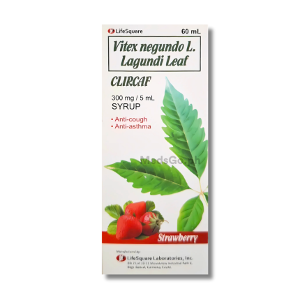 Image of CLIRCAF FOR KIDS SYRUP 60ML - LAGUNDI 300MG