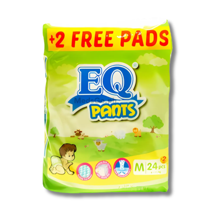 Image of EQ PANTS DIAPER M 24'S + 2