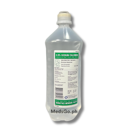 Image of EURO-MED SODIUM CHLORIDE 0.9% SOLUTION FOR INFUSION 1000ML