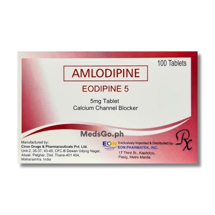 Image of EODIPINE 5 AMLODIPINE 5MG - 1 TABLET