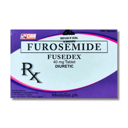 Image of FUSEDEX FUROSEMIDE 40MG TABLET 100'S