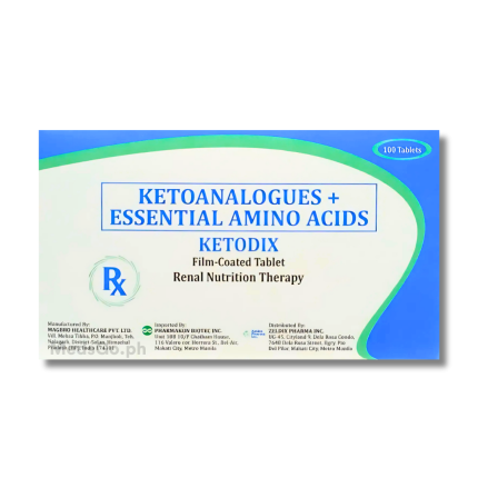 Image of KETODIX KETOANALOGUES / ESSENTIAL AMINO ACIDS - 1 TABLET