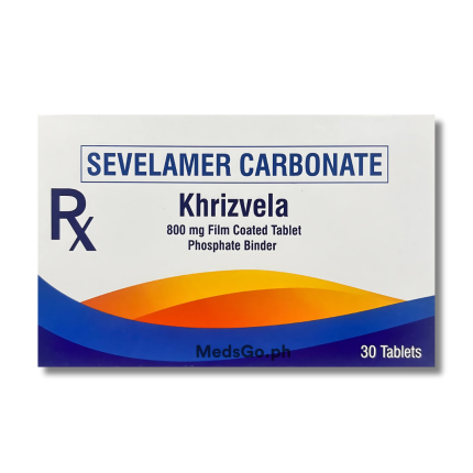 Image of KHRIZVELA SEVELAMER 800MG - 1 TABLET