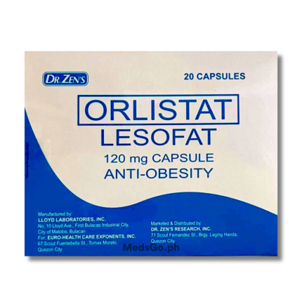 Image of LESOFAT ORLISTAT 120MG CAPSULE 20'S