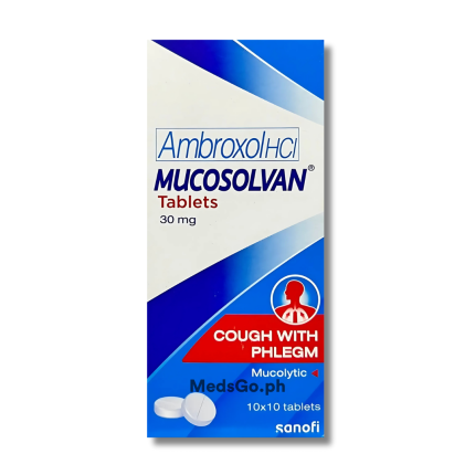 MUCOSOLVAN Ambroxol 30mg - 1 Box x 100 Tablets price in the Philippines ...