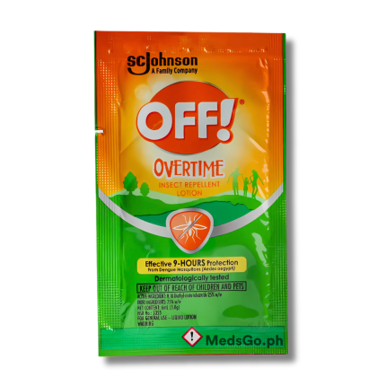 Image of OFF! OVERTIME INSECT REPELLENT LOTION 6ML